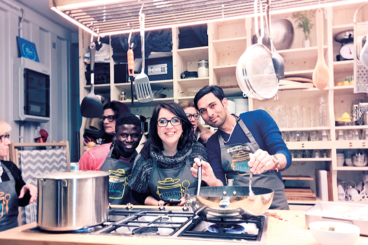 Mobiles Restaurant: Kitchen on the run – Essen mit Flüchtlingen