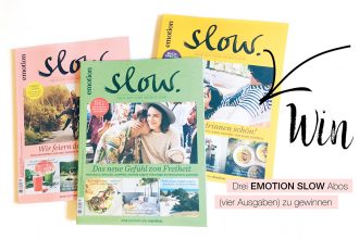 Nachhaltig leben mit Emotion SLOW Magazin – Mehr Zeit fürs Leben