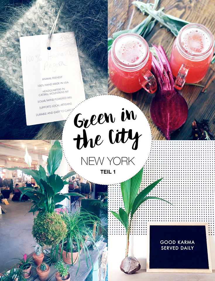 GREEN IN THE CITY Guide: Eco New York Tipps