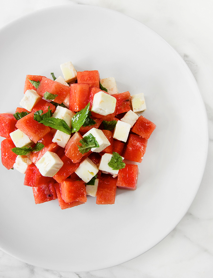 Eco Lifestyle, Gesunde Ernährung: Gegessen wird immer – Online Shop für Lebensmittel – Wassermelonen Salat