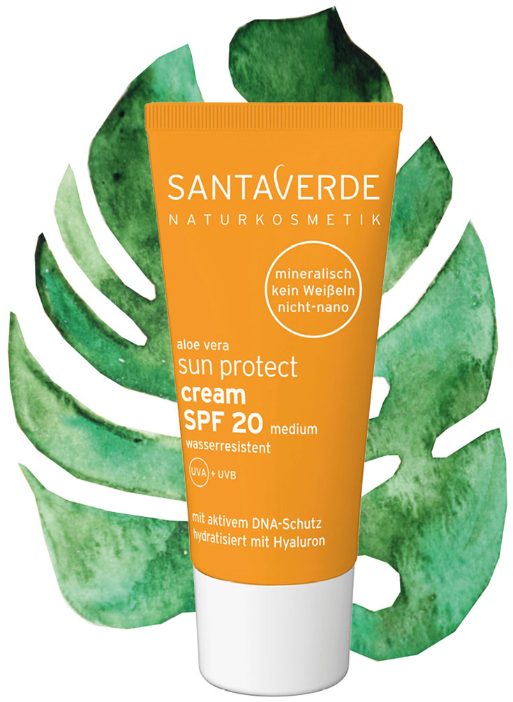 Natural Beauty: Naturkosmetik Sonnenschutz im Test – Unsere Top 10: Santaverde Sun Protect