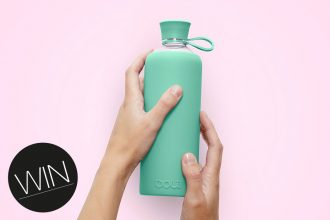 Eco-Lifestyle-Doli-Bottles-nachhaltige-Trinkflasche-mint-Glas-Flasche-Zero-Waste-Verlosung-Gewinnspiel