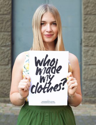 Fashion Revolution Week 2019 #whomademyclothes: Charlotte Weise trägt Fair Fashion von Vanilla Sand