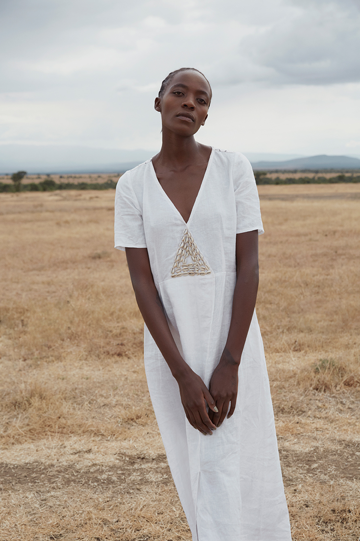 Hamaji – Verträumte Bohemian Fair Fashion aus Kenia. Upcycling Mode, made in Africa: Boho Look mit kaftans, Maxi-Klied und bestickten Jumpsuits
