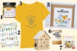 Rettet die Bienen! 10 Tipps, wie man den Bienen helfen kann, Bienensterben verhindern, regionaler Honig, Bio-Honig, Bienentränke, Bienenhotel, bienenfreundliches Saatgut, Samenbomben. Wie hilft man Bienen in der Stadt?