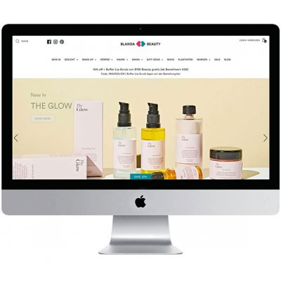 Peppermynta Brandfinder: Blanda Beauty Online Shop. Naturkosmetik, natürliche Haarpflege, Bio Hautpflege, dekorative Naturkosmetik