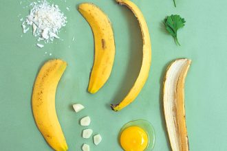 Kochen mit Resten – Rezept für Schnitzel aus Bananenschalen. Die Küche der Achtsamkeit von Tainá Guedes, gegen Lebensmittelverschwendung