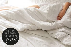 10 Tipps für einen gesunden Schlaf: Wie du mit Ritualen zu mehr Ruhe und besserem Schlaf und Entspannung findest