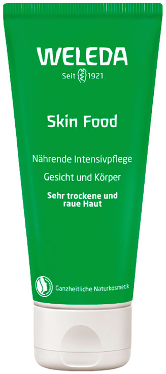 Naturkosmetik Handcreme Test – Die besten Cremes für trockene Hände und rissige, strapazierte Haut. Natürliche Handpflege ohne schädliche Inhaltsstoffe: Weleda Skin Food