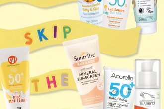 Naturkosmetik Kindersonnencreme – Natürlicher Sonnenschutz für Babys & Kinder, mineralische Sonnenpflege für Kinder ohne gesundheitsschädliche Inhaltsstoffe, ohne Duftstoffe, parfumfrei, ohne Parfüm für sensible Kinderhaut, empfindliche Babyhaut