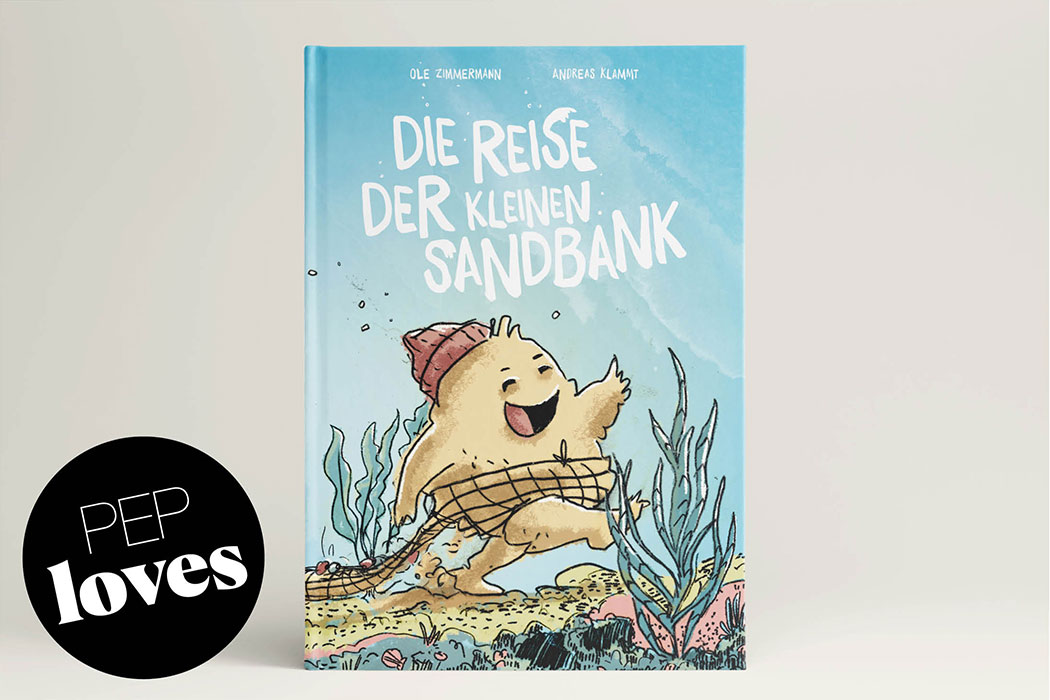 Die Reise der kleinen Sandbank – Ein berührendes Kinderbuch über die Liebe zum Meer von Andreas Klammt und Ole Zimmermann aus dem Notiz Verlag. Das Kinderbuch bringt Kindern Meeresschutz, Umweltschutz und Naturschutz näher und die Kids erleben viele Abenteuer mit der kleinen Sandbank