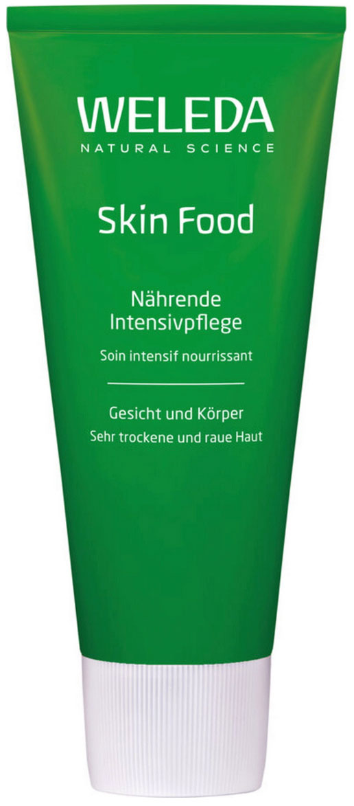 Naturkosmetik Handcreme Test – Die besten Cremes für trockene Hände und rissige, strapazierte Haut. Natürliche Handpflege ohne schädliche Inhaltsstoffe: Weleda Skin Food