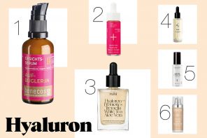 Naturkosmetik mit Hyaluron – Diese natürlichen Feuchtigkeitsspender mit pflanzlichem Hyaluron musst du kennen: Naturkosmetik Gesichtsserum, Biokosmetik Foundation, Nahrungsergänzungmittel und Hyaluronpulver für Feuchtigkeit von innen