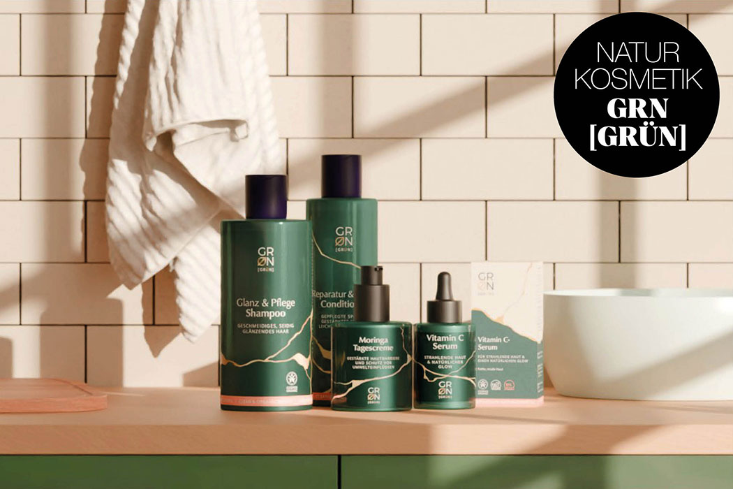 Die neue Wirkstoffkosmetik von GRN [GRÜN] Naturkosmetik. Ein natürliches Pflegesystem: wirksam, alltagstauglich und preiswert. Natürliche Haarpflege, Körperpflege & Gesichtspflege