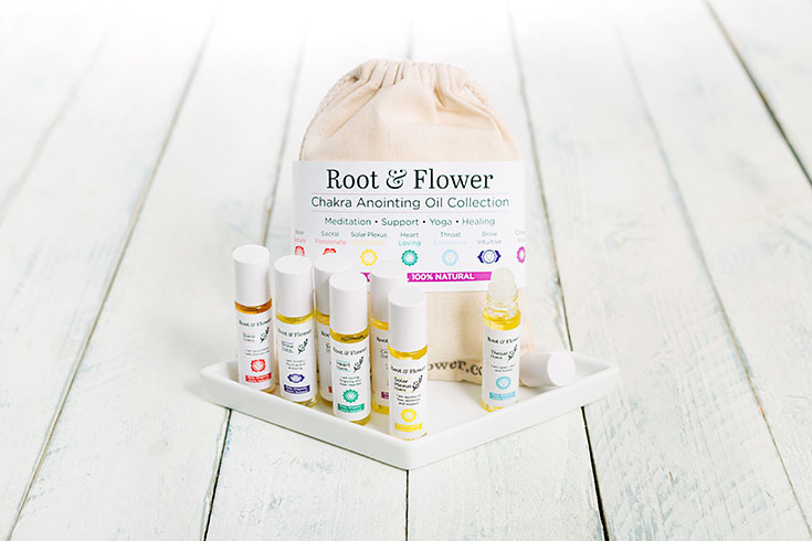 Root & Flower – handgemachte, rohe Naturkosmetik aus England: Yoga, Meditation, Mindfulness, Chakra Kosmetik, Spiritualität, Aromaöl, ätherische Öle