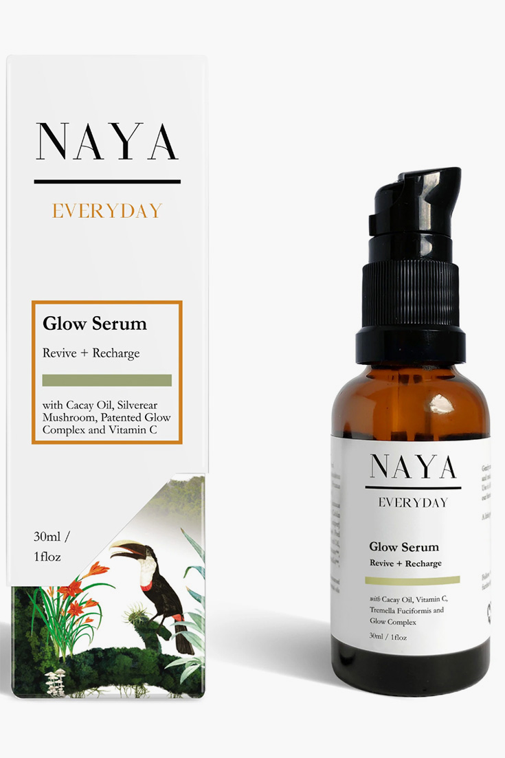Naturkosmetik Serum – Die besten Seren für jeden Hauttyp: Glow Serum von Naya für strahlende Haut
