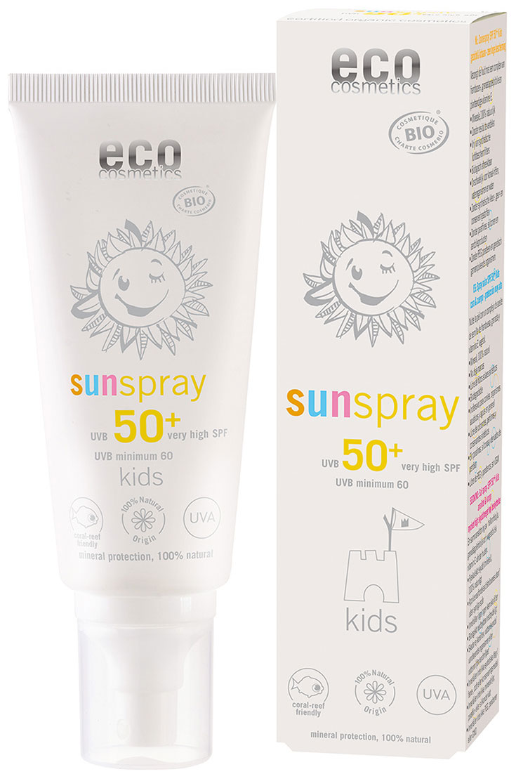 Eco Cosmetics – Mineralischer Sonnenschutz für Babys und Kinder: natürliche Sonnenpflege für sensible Haut, Naturkosmetik Sonnencreme für Kleinkinder