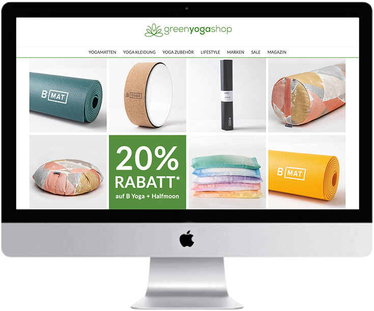 Nachhaltige Yoga Onlineshops – Die besten Stores für fair produziertes Yoga Zubehör: Greenyogashop