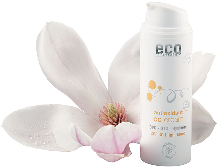 Eco Cosmetics – Naturkosmetik CC Cream mit Sonnenschutz: Anti-Aging-Pflege, Sonnenschutzfaktor, Naturkosmetik Make-up, Lichtschutzfaktor